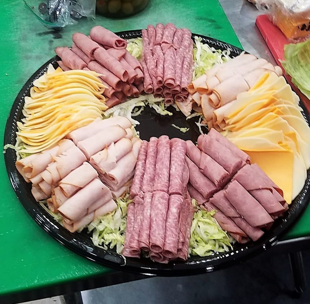 Deluxe Meat N Cheese Tray Gino's Deli