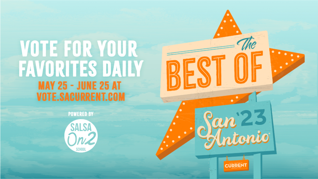 Gino's Deli voted one of six Best Burgers in San Antonio in Best of San Antonio 2023 SA Current 2023 banner 2