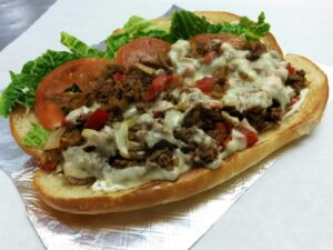 Philly Cheese Steak Gino's Deli Stop n Buy