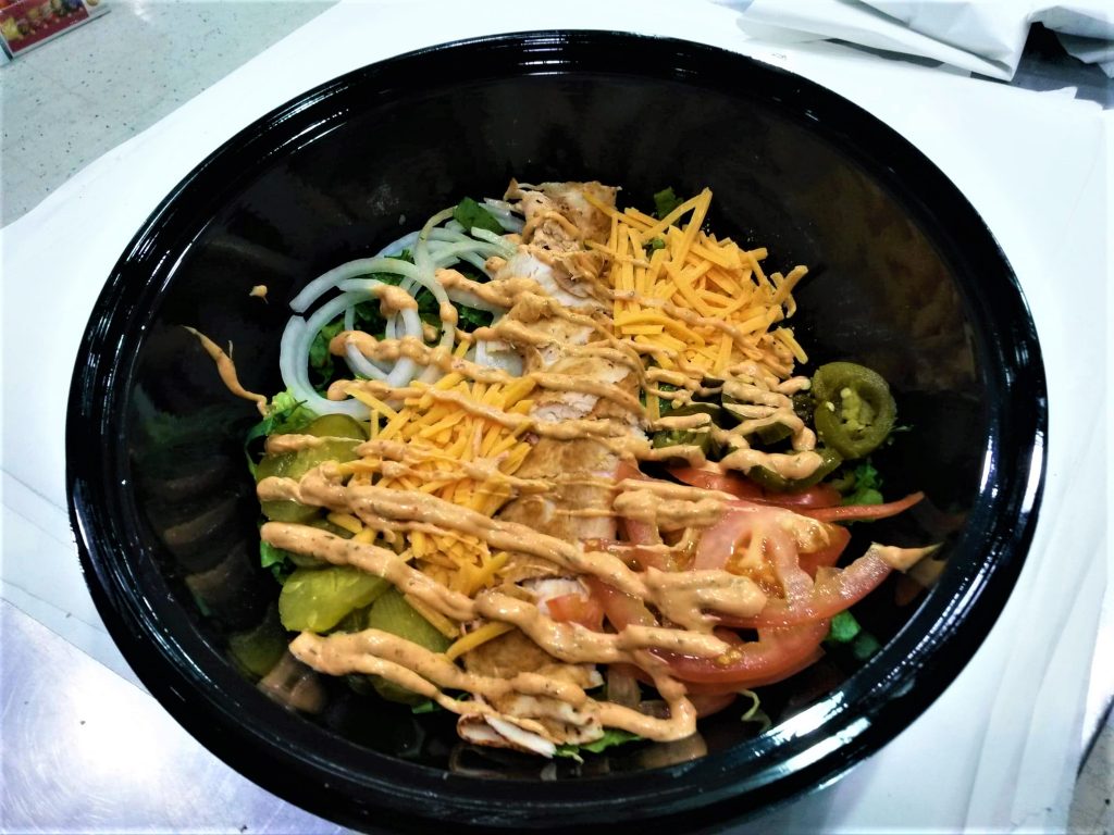 Chipotle Chicken Salad Bowl Gino's Deli Catering