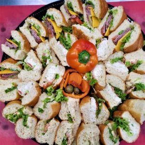 Ginos Deli Sandwich tray Ginos Catering